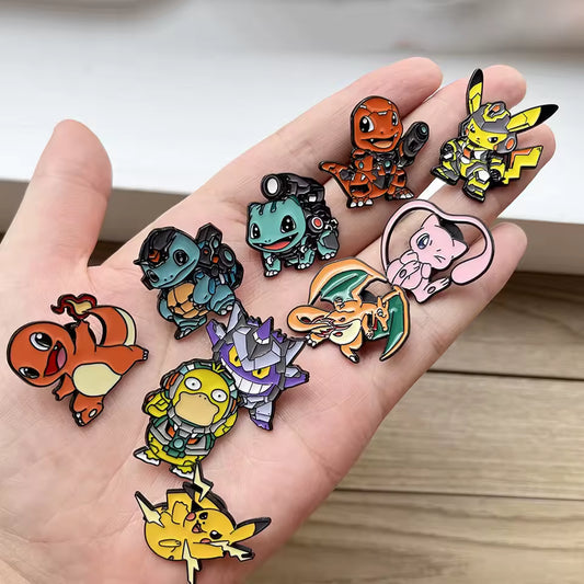 10 Pocket Monster Pin Set